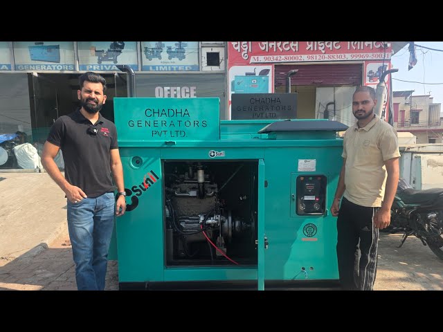 40kva Generator Tata Refurnished 709 Diesel Engine | Silent Generator | Chadha Generators | DG Set 
