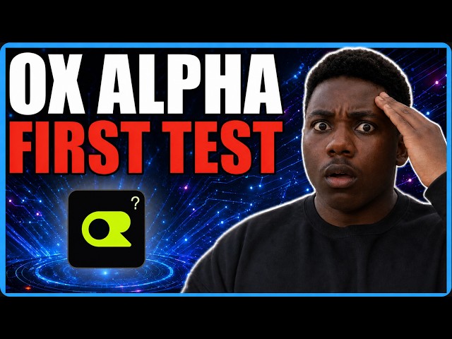 I Burned 397 Million Tokens On OX Alpha In One Day