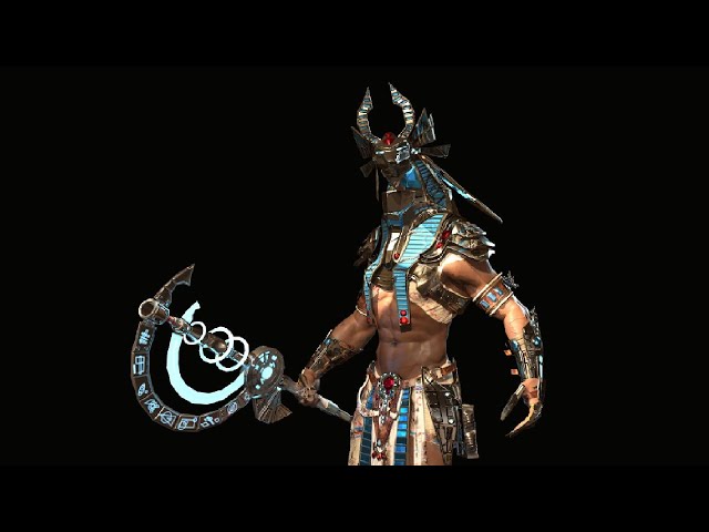 UPBGE - Anubis Warrior @joyack3d​