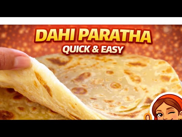 Quick Dahi Paratha|1/2 cup Curd Paratha in 5 Mins| Easy breakfast Recipe by AyzalArwaWorld