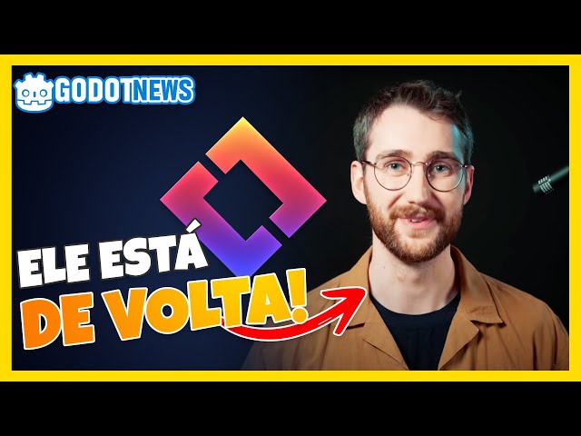 A GODOT está com Tudo! Brackeys está de volta @Brackeys