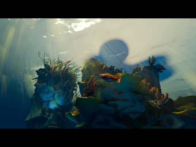 Blender 4.2 LTS Gold Splash Screen Demo Scene VR180 one-frame test