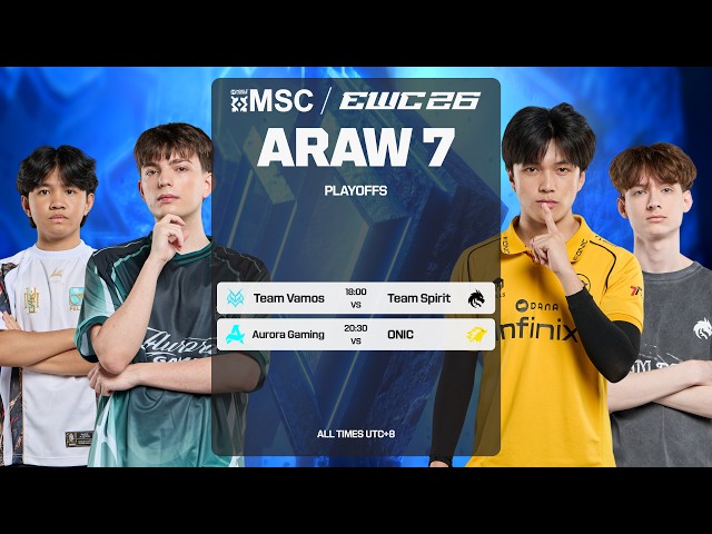 [LIVE] | MSC SA EWC Knockout Stage Araw 2 | (PH)