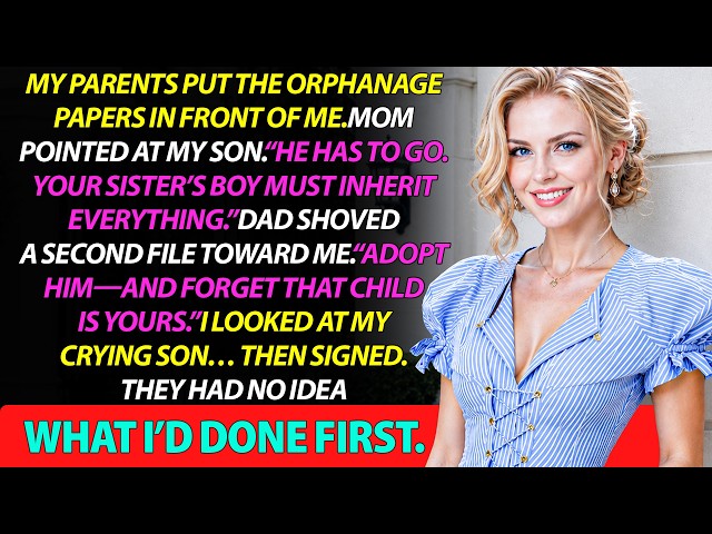 My Parents Forced Me to Send My Child to an Orphanage and Adopt My Sister’s Son—I Agreed and...