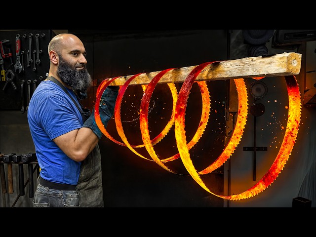 Turning a Bandsaw Blade into a Handmade Knife