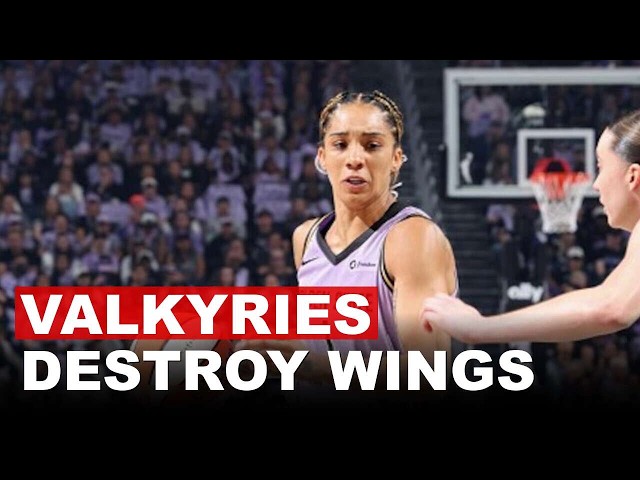 Golden State Valkyries Collapse Dallas Wings In WNBA Playoff Opener