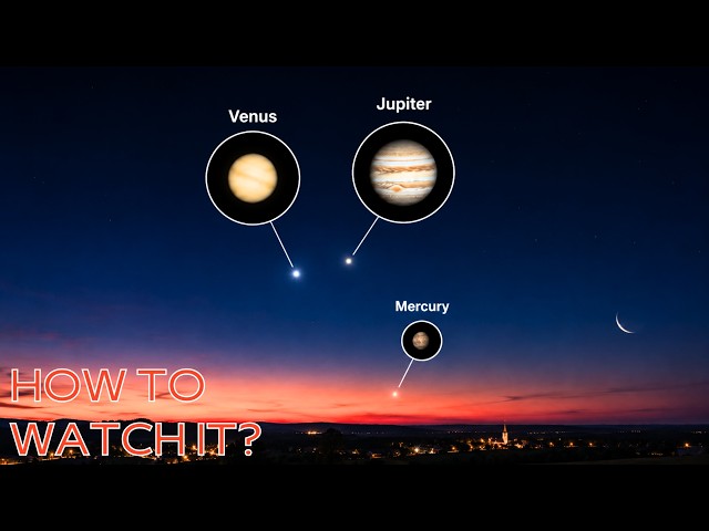 Don’t Miss Venus and Jupiter After Sunset This Week
