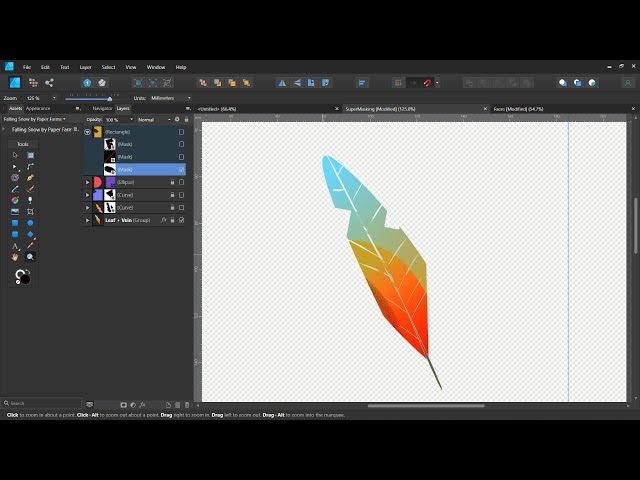 Affinity Designer Tutorial - Masking tips