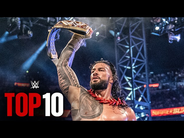 Roman Reigns' greatest SummerSlam moments: WWE Top 10, July 12, 2026