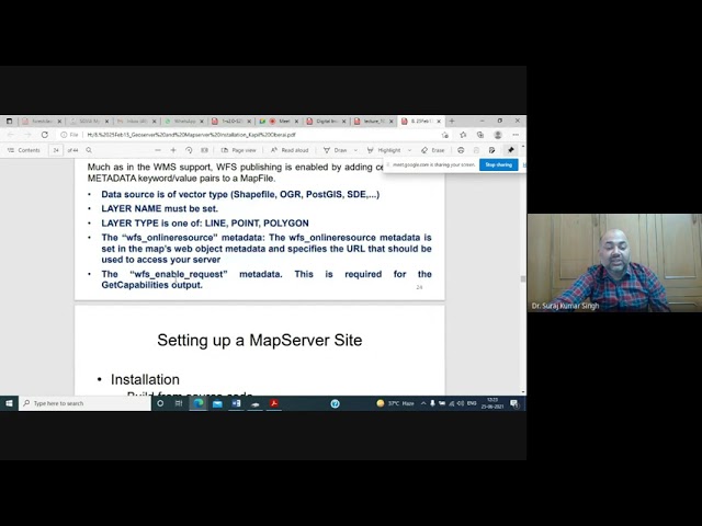 Map Sever for Spatial Modeling & Analysis