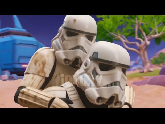 Stormtroopers can now aim in Fortnite?
