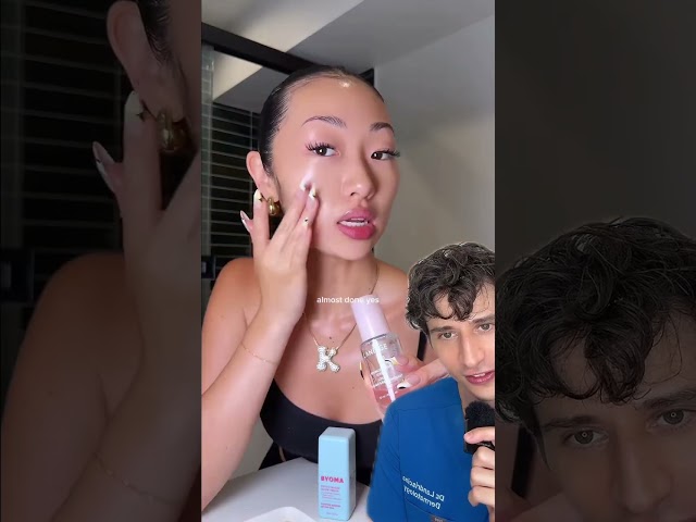 This skincare routine SLAYED ME!!! #dermreacts #skincareroutine #skincare