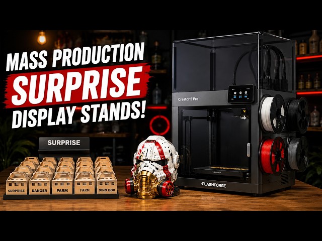 This Changes How I 3D Print in Color! | Flashforge Creator 5 Pro & Meshy.ai