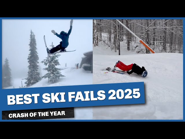 BEST SKI FAILS 2025 - Crash of the Year