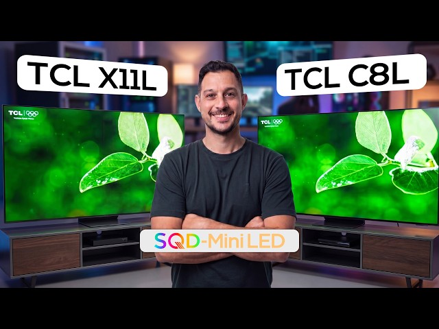 TCL X11L y C8L SQD-Mini LED vs OLED 🆚 ¿Cuál elegir?