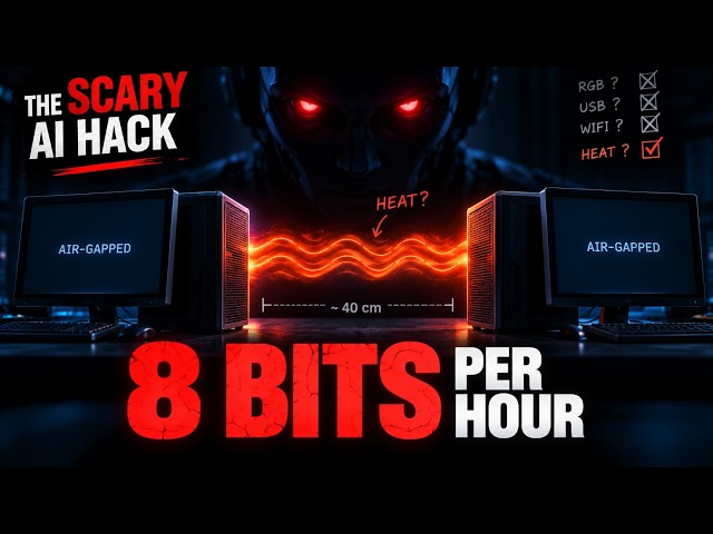 Can AI Escape an Air-Gapped PC Through Heat? (The Real Number)