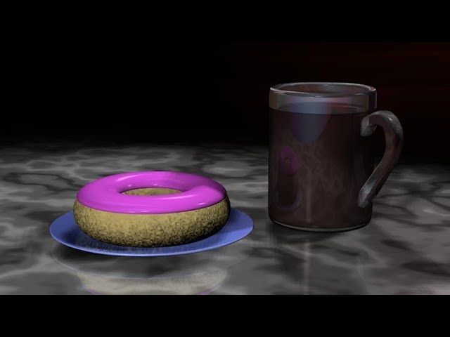 [tutorial] Make a donut scene in Infini-d 4.5