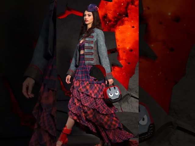 Women's wear design created in CLO3D