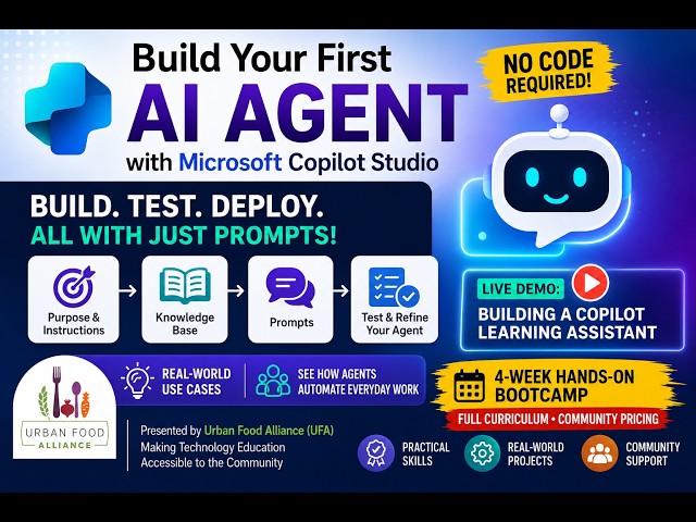 Become a Copilot Power User – Build Your First AI Agent with No Code