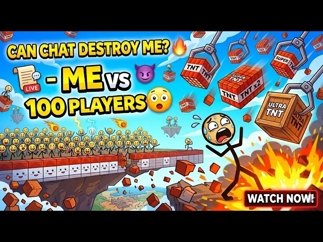 Me vs Chat | They Control TNT | Chat Controlled TNT