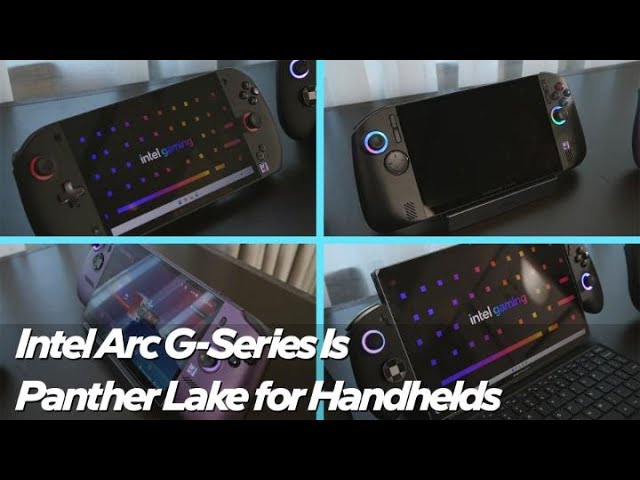 First Look at Intel Arc G‑Series Handhelds at Computex 2026 | Talking Tech | Intel Technology