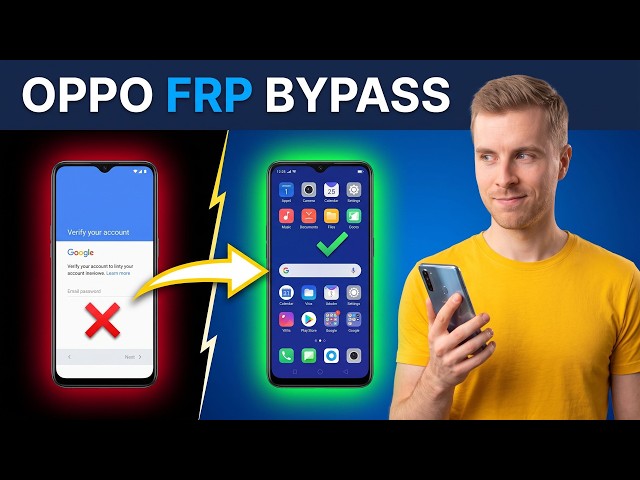 Oppo FRP Bypass: Fix Verify Your Account After Factory Reset