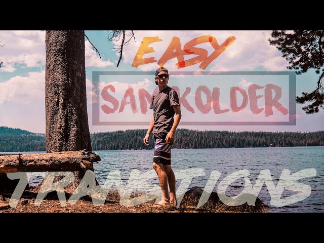 The Easy Trick Behind MOST of Sam Kolder’s Transitions! (Tutorial)