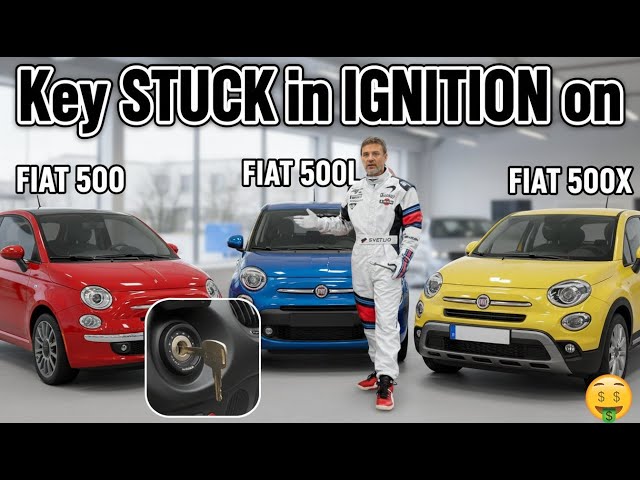 Fiat 500 Key WONT Come Out of Ignition? Easy DIY Troubleshooting Guide