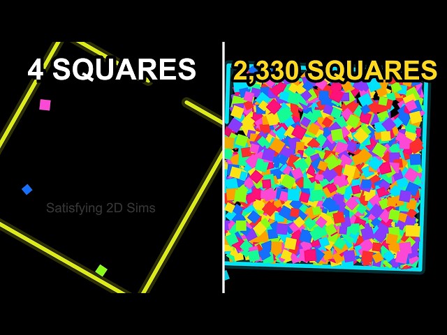 10 Minutes of Pure Satisfaction | 13 Most Satisfying 2D Simulations