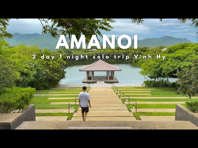 2 day solo trip to Amanoi - Vietnam's most luxury resort