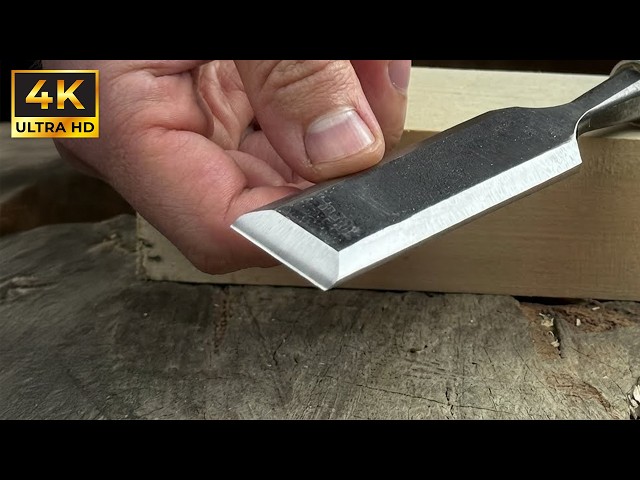 Millions Still Don’t Know This! How to Sharpen a Chisel to Razor Sharpness Like a Pro Carpenter