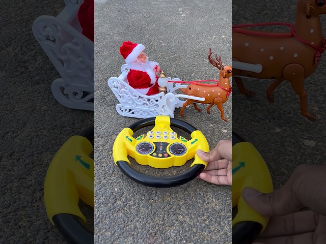 Remote control santa claus ke, racing test, and unboxing😍 #shorts
