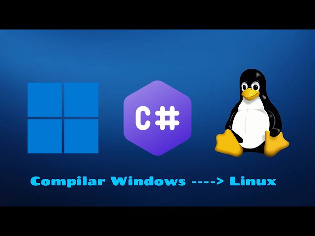 Cómo compilar tus programas de C# .NET de WINDOWS a LINUX con un comando | PROGRAMACION