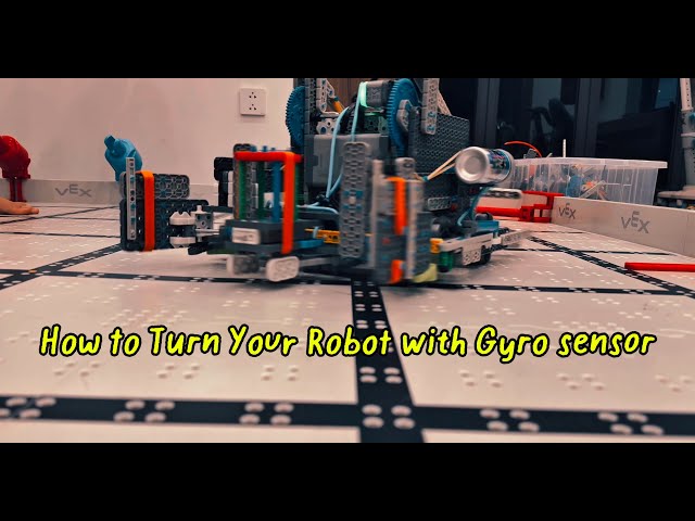 How to Turn Your Robot with Gyro Sensor (C++)