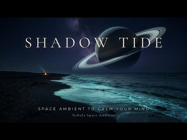 Shadow Tide | Deep Space Ambient Music 2 Hours - A Quiet Fire on Distant Sands [Calm Your Mind]
