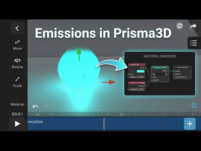 This Realistic Glow Effect Looks INSANE in Prisma3D | Easy Tutorial