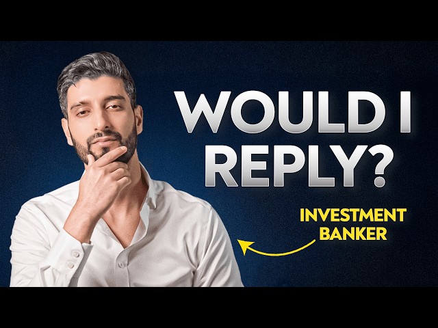 How to network into investment banking