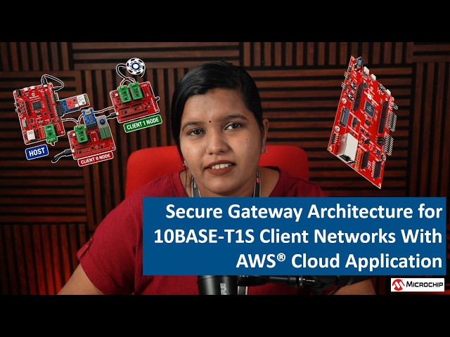 Secure Gateway Architecture for 10BASE-T1S Client Networks With AWS® Cloud