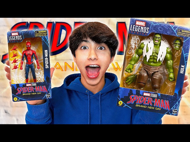 I FINALLY GOT THE SPIDER-MAN BRAND NEW DAY MARVEL LEGENDS! - IVANSPIDEY