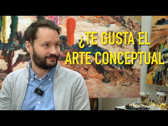 DIAZ ALAMÀ NOS DA SU OPINION SOBRE EL ARTE CONCEPTUAL
