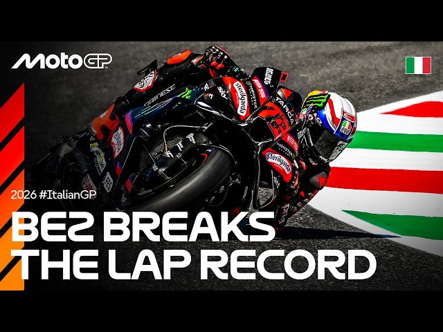 The crazy fast last 5 minutes of MotoGP Q2! 🤯 | 2026 Italian GP