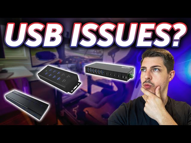 I Fixed My Sim Racing USB Problems… Three Times