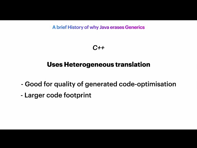 Why are Java Generics not reified?