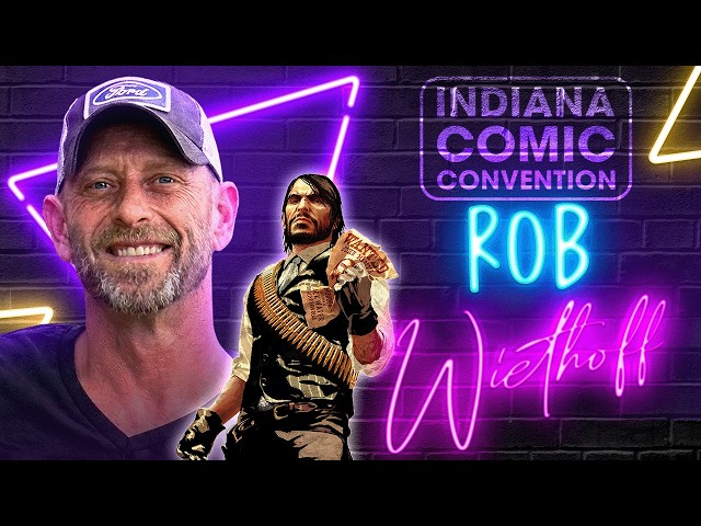 Rob Wiethoff Talks RDR2, John Marston & More at Indiana Comic Convention