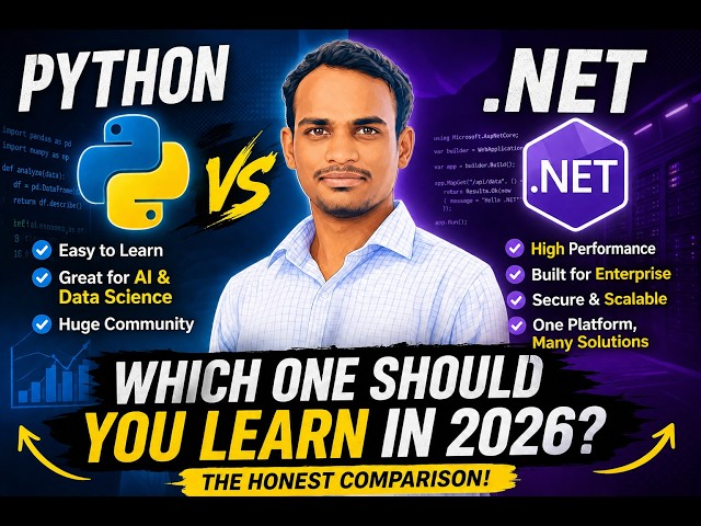 Python vs C#/.NET – The Honest Comparison Everyone Needs #python #dotnet