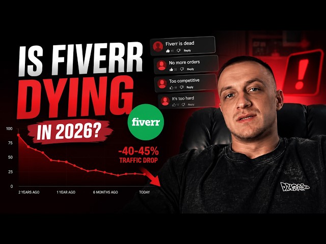 Is Fiverr Dying in 2026? I Analyzed the Traffic
