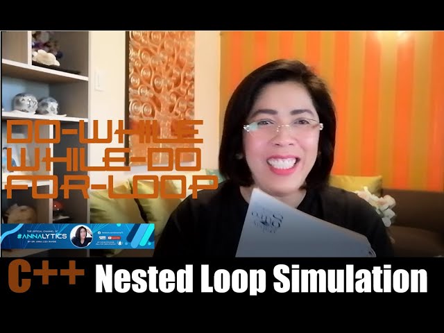 C++ Nested Loop Simulation