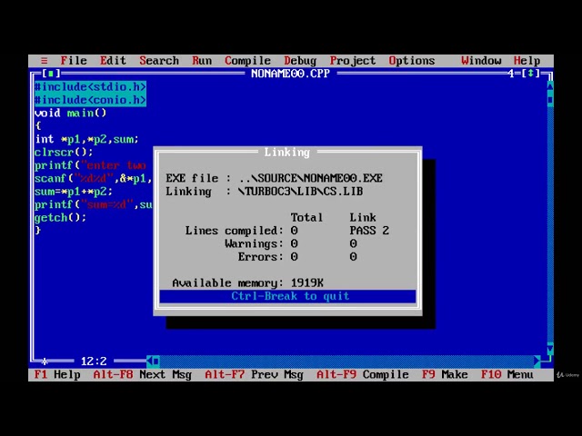 Practical c programming - 11  Add two numbers using pointers