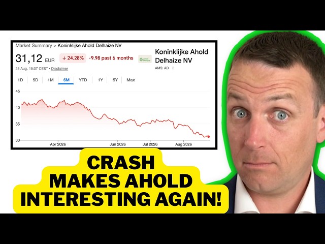 Ahold Stocks Looks Much Better Now With 4% Yield!
