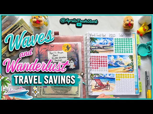 Waves 🌊 and Wanderlust Wednesday | Saving for Travel 